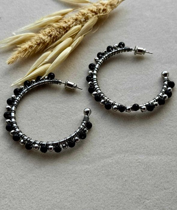 Argolas Radiantes com Contas