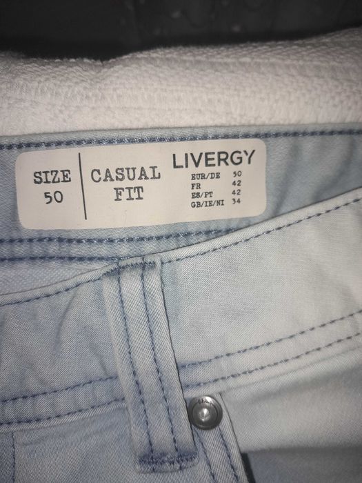 Spodenki jeansowe męskie Livergy r.50
