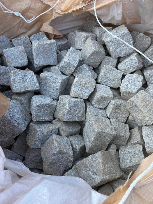 Kostka granitowa 9-11 szara strzegomska