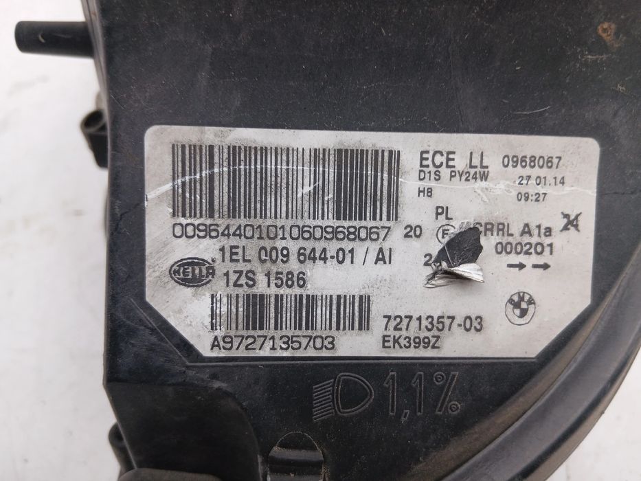 Ótica / farol esquerda BMW X6 (E71, E72)