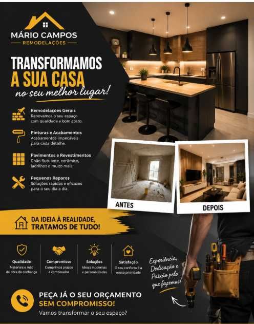Remodelações e Reparações