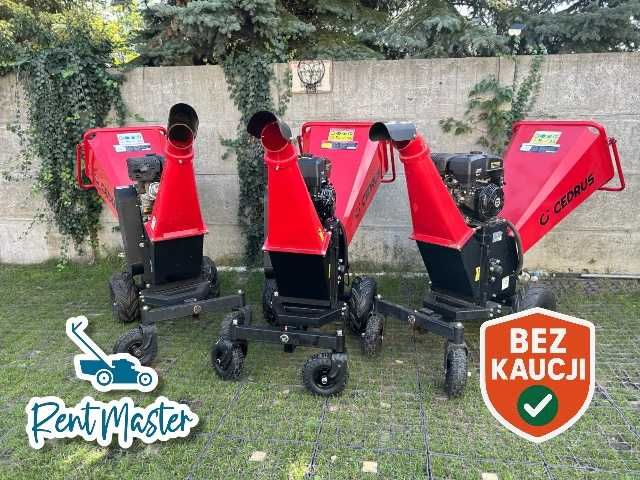 Rębak Spalinowy Rozdrabniacz do Gałęzi Wynajem Wypożyczalnia z Dowozem