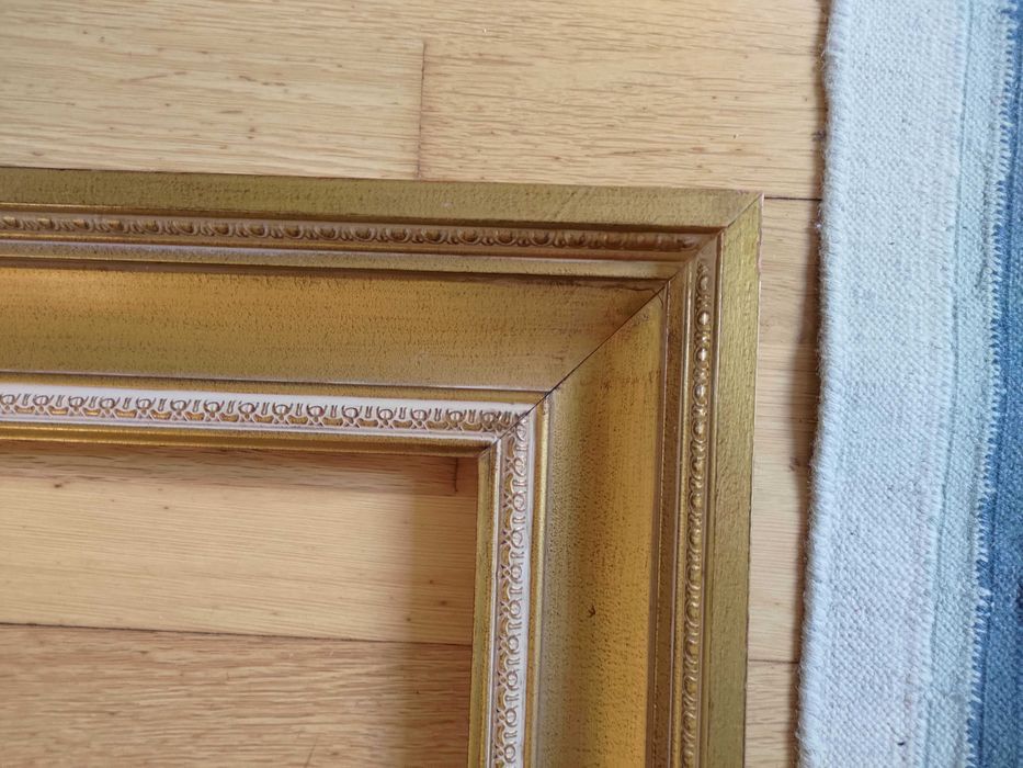 Moldura de Quadro Vintage estilo Talha de Ouro