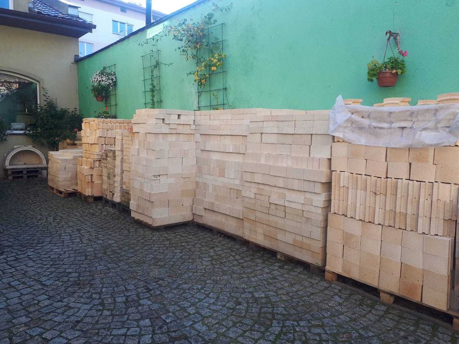 Kliny, łuki szamotowe na piec chlebowy