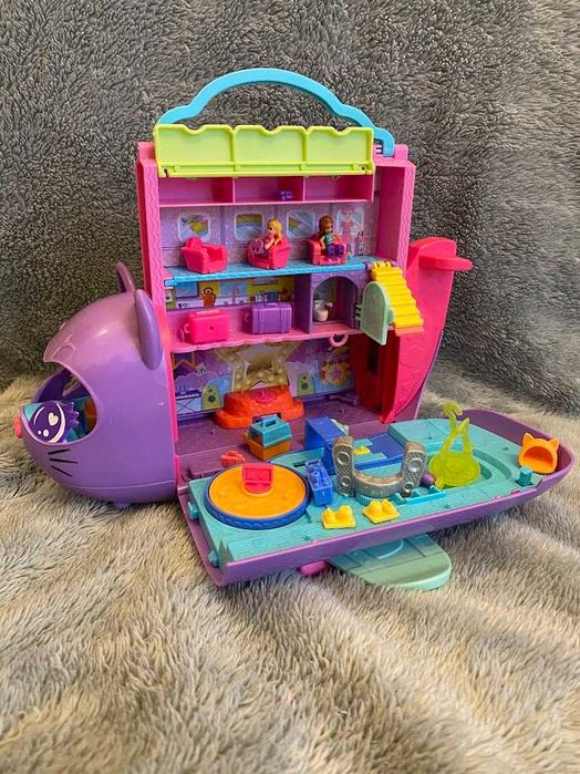 Polly Pocket Kotolot Koci Samolot
