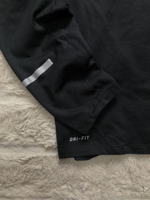 NIKE Dri-Fit (S/M) Element 1/2 Zip мужская кофта для бега легкая ориги