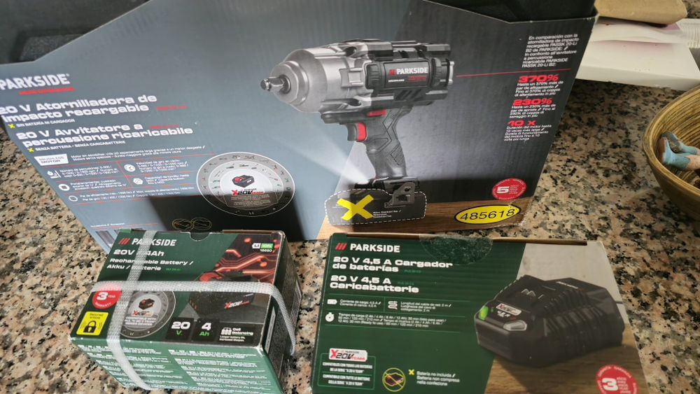 Máquina impacto Parkside