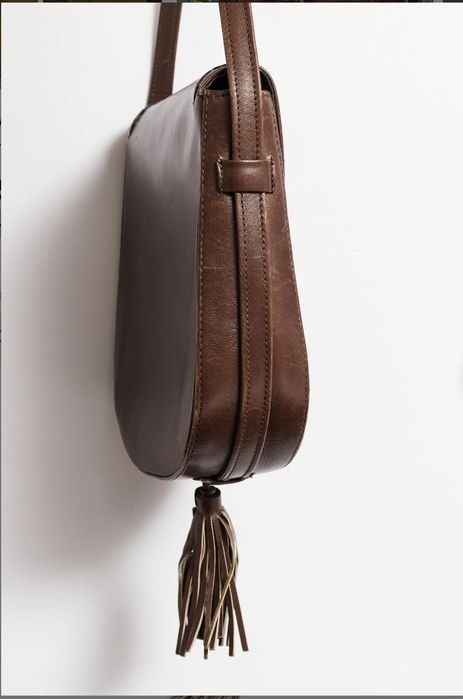 Вінтажна шкіряна сумка