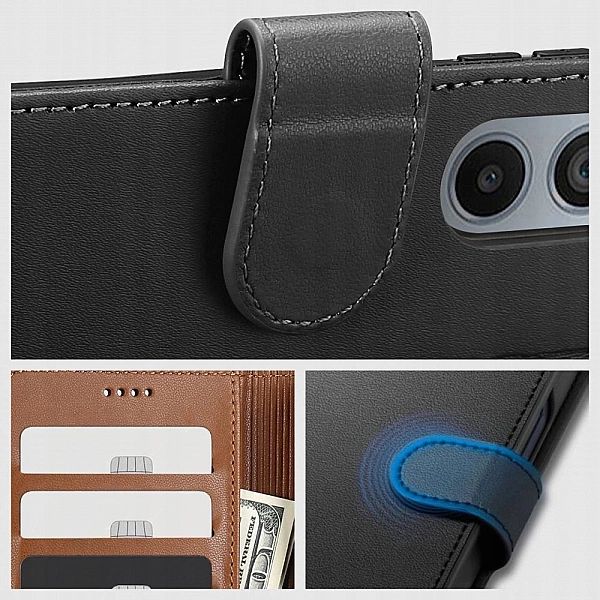 Etui Tech-Protect Wallet na Samsung Galaxy XCover 7 - czarne
