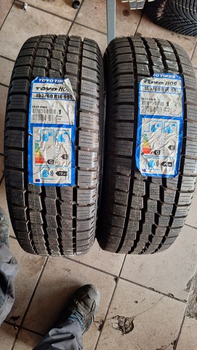 Opony 195/60/16c zima nowe