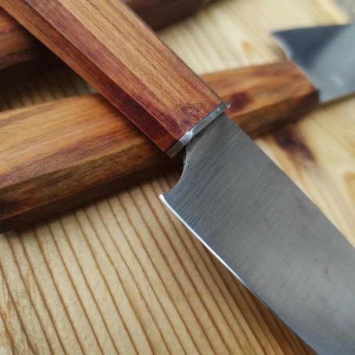 Набір, ножі кухонні. Нож кухонный. Сталь 50х14МФ