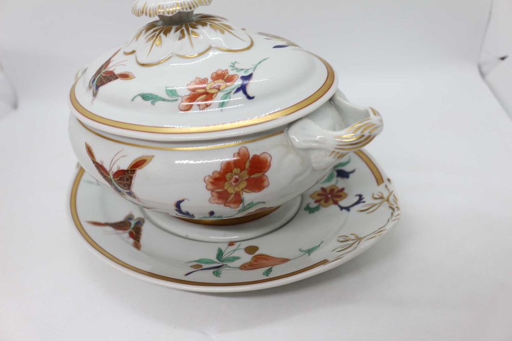 Terrina com Prato Coleção Samatra Vista Alegre 1971