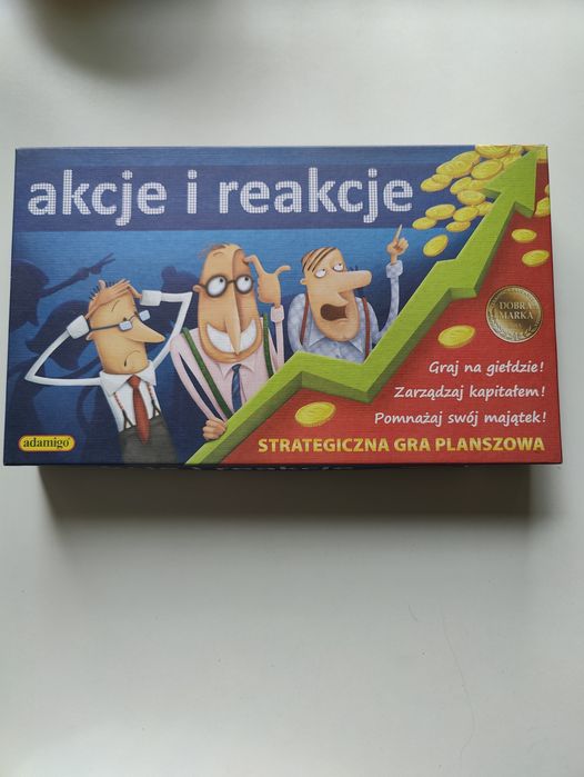 Strategiczna gra planszowa akcje i reakcje