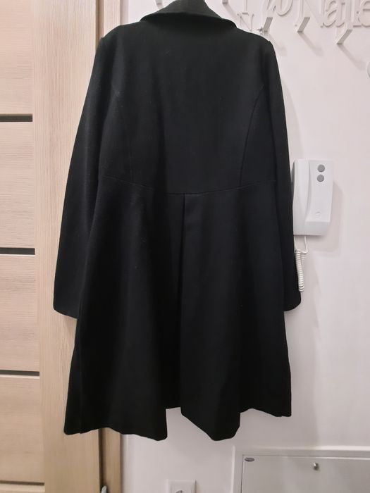 Palto damskie H&M czarne. Rozmiar 42. M/ L .