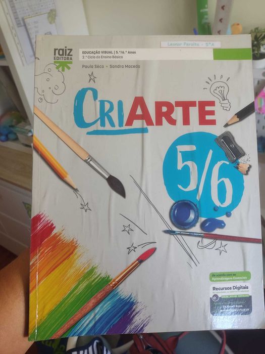 Livros TecniArte e CriArte 5/6 novos 10€ cada
