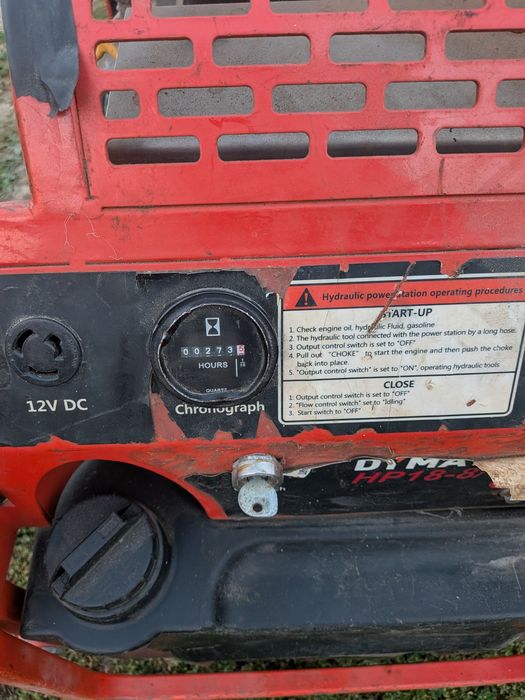Agregat hydrauliczny  DYMATEC HP18-8/10