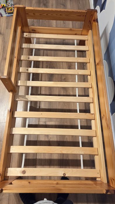 Łóżko  drewniane dziecięce 80x160