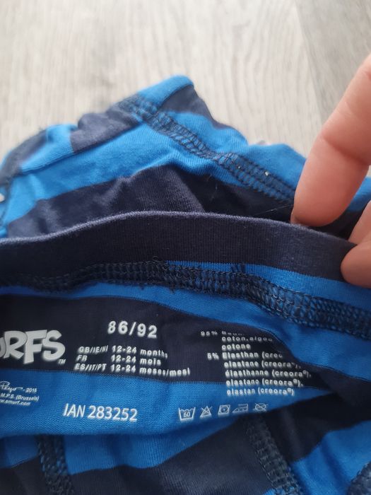 Zestaw majtki plus bluzka