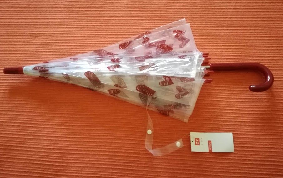 Guarda-Chuva Transparente NOVO