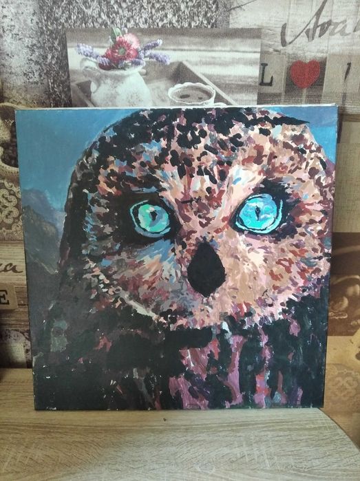 Готовая картина по номерам