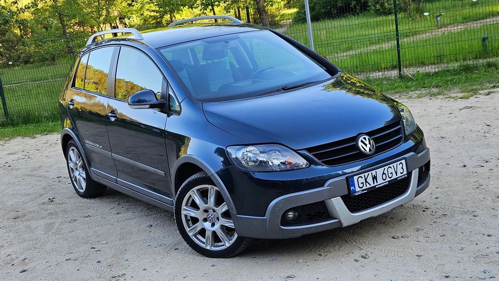 Volkswagen Golf Plus CROSS benzyna /Grzane Fotele /Alufgelgii /Klimatyzacja Sprawna