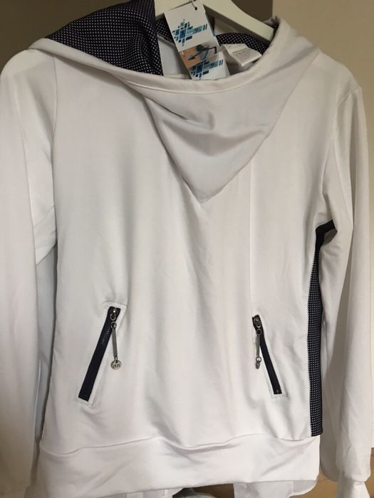 Bluza Fitness biała S