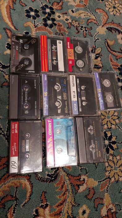 Kasety magnetofonowe 10szt. sony,tdk,maxell,philips,basf - 4