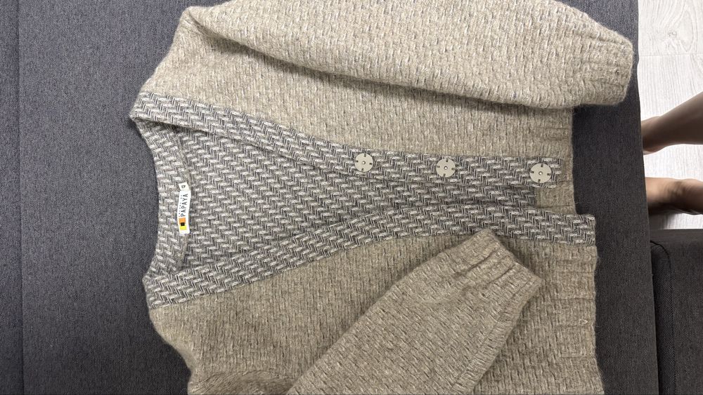 Жіночий кардиган жакет бомбер шерсть