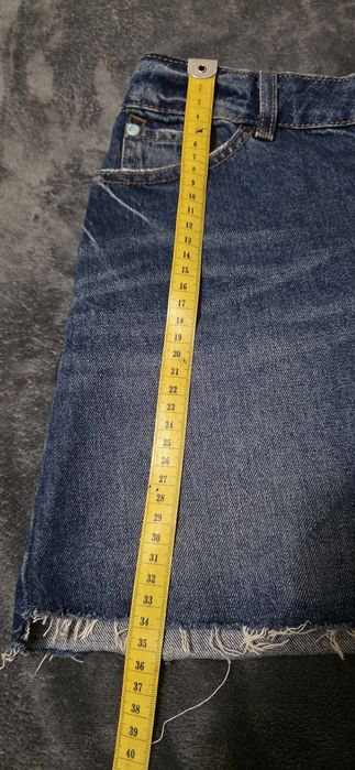 Mini Saia de ganga Green coast Denim tamanho 36