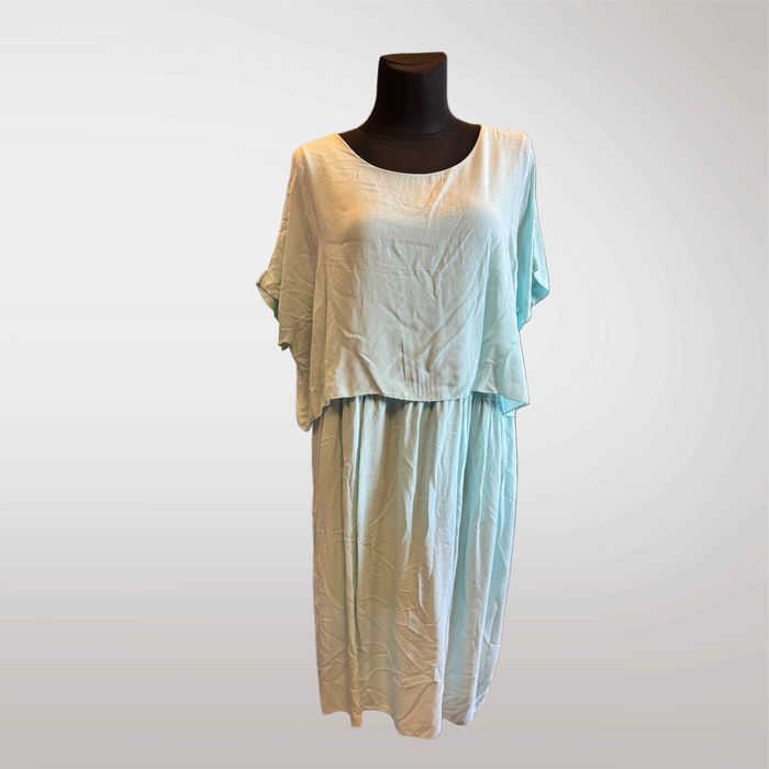 Sukienka Wiskoza 100% z Podszewką Zielony