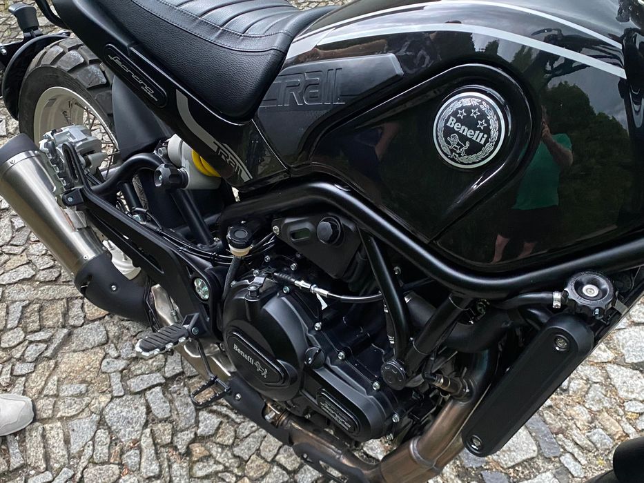 Benelli Leoncino Trail A2 1400 km przebiegu.
