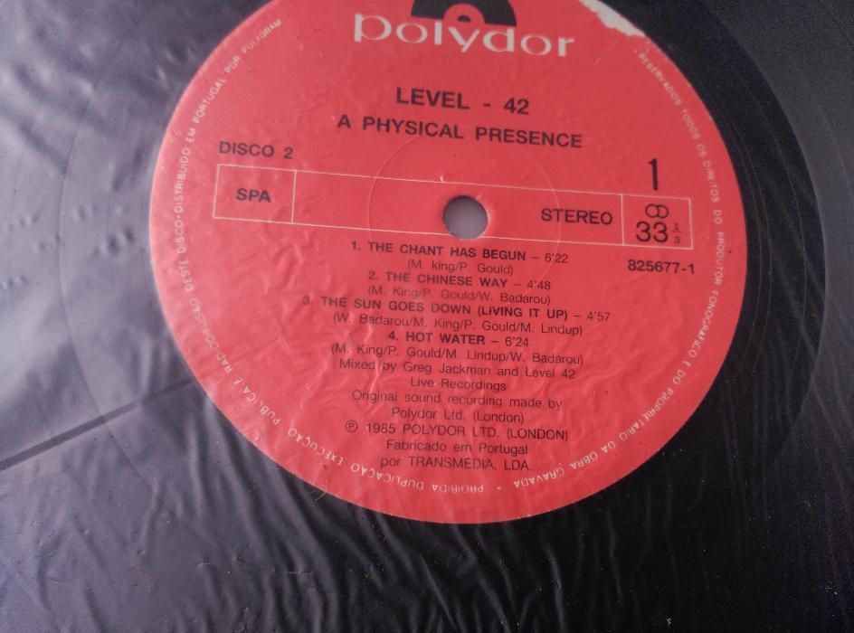 LP Vinil - Level 42, A Physical Presence