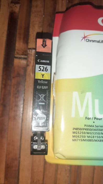 Tinteiro Impressora Canon Pixma Series Amarelo 526Y