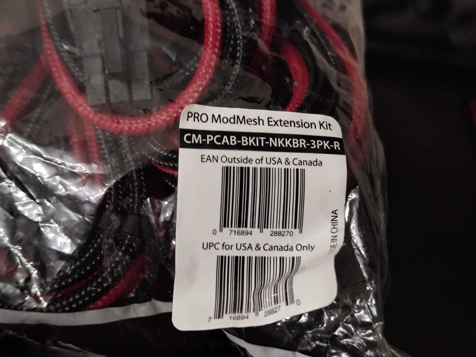 Zestaw kabli przedłużających Cablemod ModMesh + 12VHPWR od Ezdiy-Fab