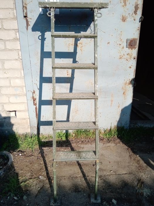 Лестница Трап корабельный металлический, 1.70 х 0.40 м, б/у