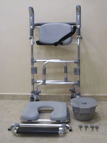 Cadeira de banho e sanitária