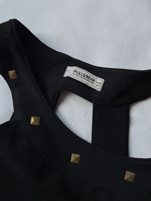 Vestido Preto Pull&Bear com Tachas