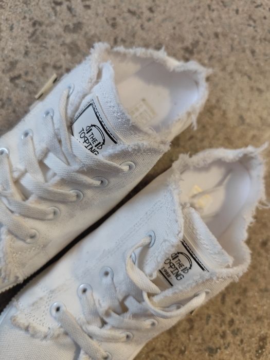 Trampki białe damskie