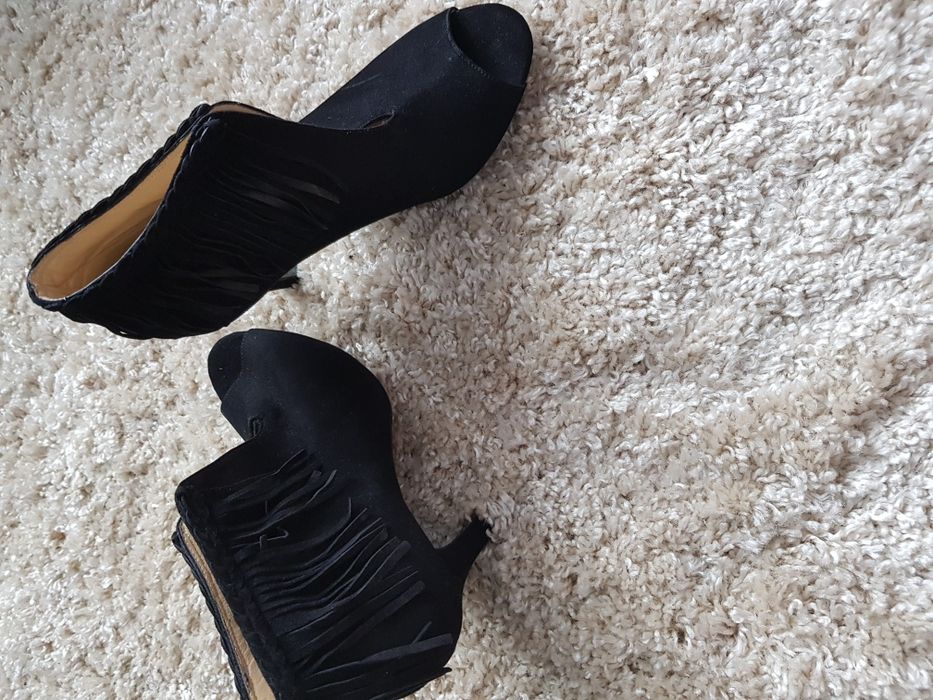 nowe skórzane półbuty na obcasie Pablo Gerard Darel r.39