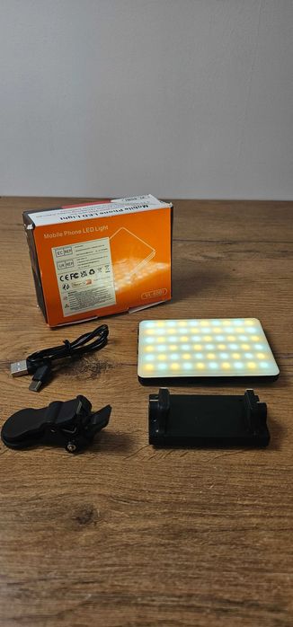 Lampa LED do telefonu VL-60BI RGB Vlog TikTok YouTube