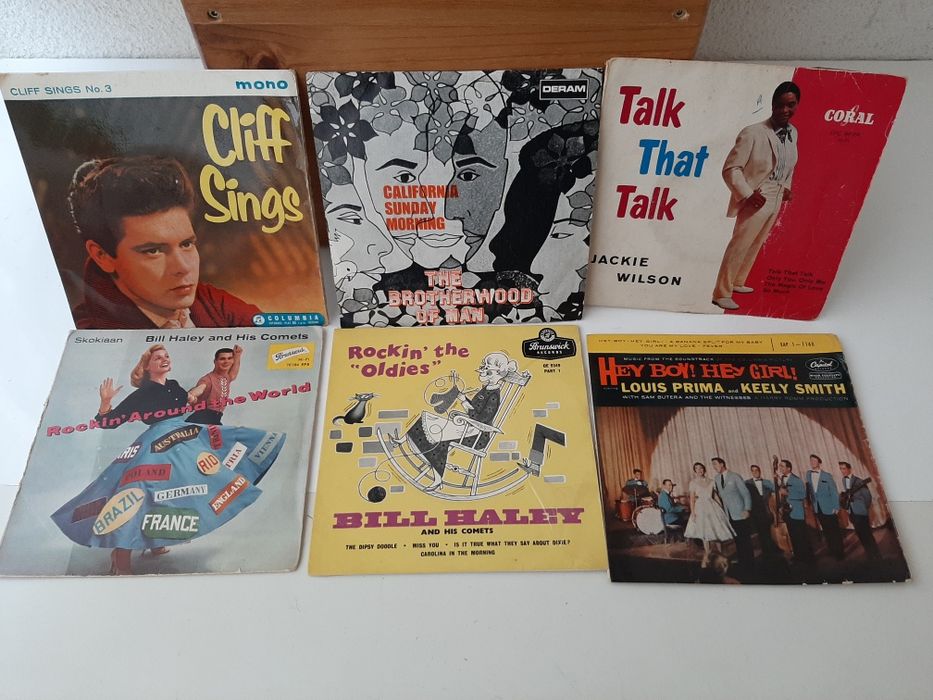 Singles antigos décadas 50,60...