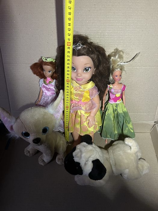 Ляльки лот іграшок Белль Дісней аніматорс