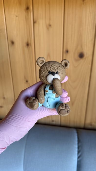 Miś z masy cukrowej