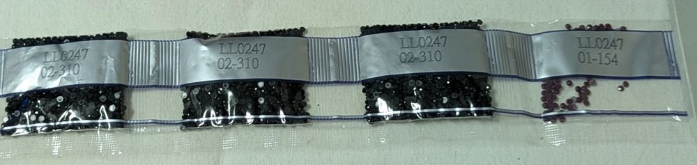 Contas de pintura de diamante