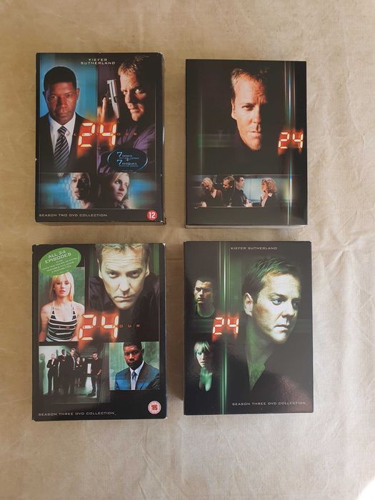 Used DVDs of the TV Series '24 Hours', Seasons 2 and 364553176241793120