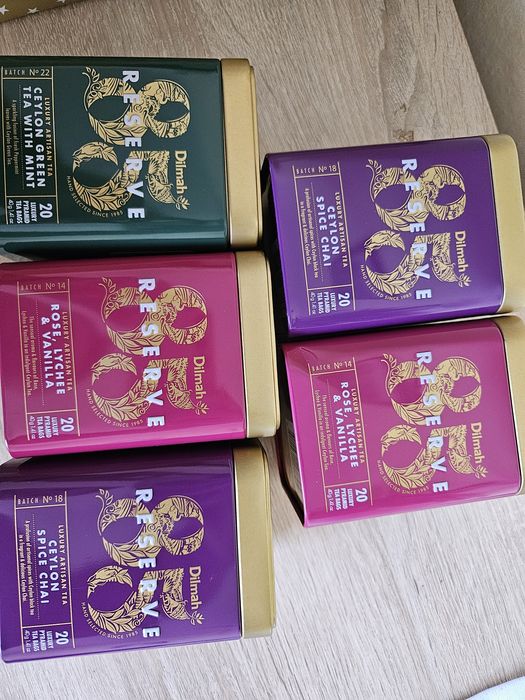 Zestaw 5 herbat cejlońskich Dilmah