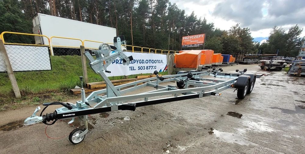 Brenderup Brenderup Premium 24200B/ Basic 2000kg dmc podłodziowa 7,2m  Przyczepy podłodziowe do łodzi od 4m do 10m długości.
