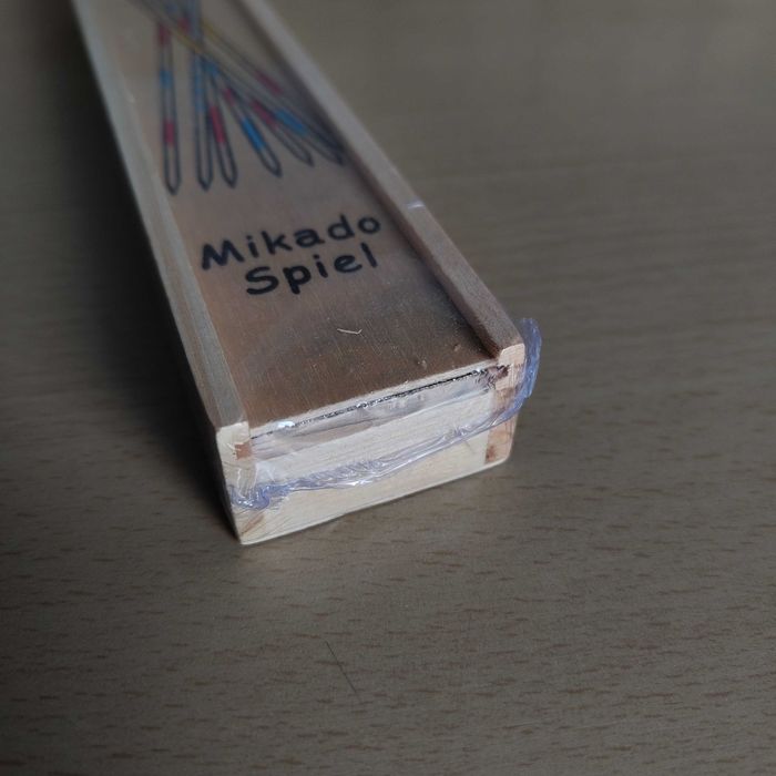 Jogo Mikado em Madeira