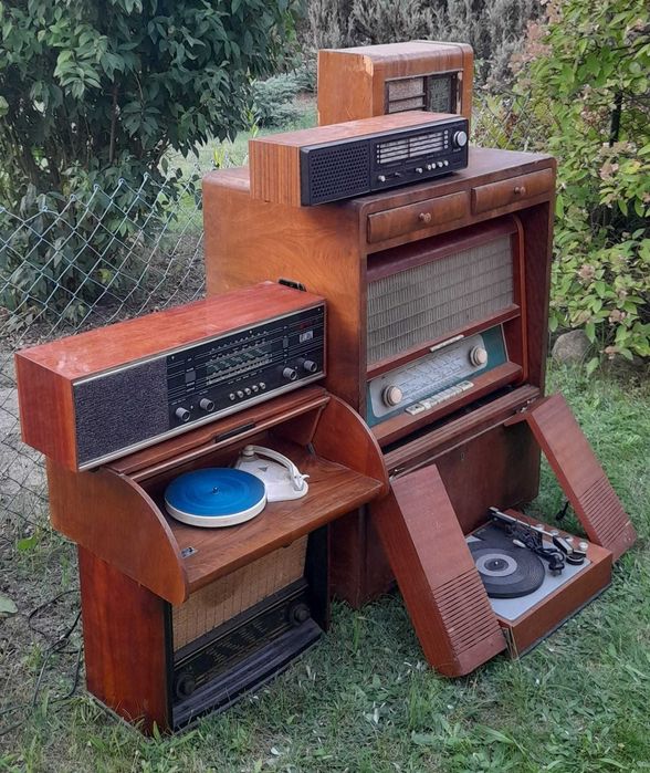 Radia i adaptery vintage PRL