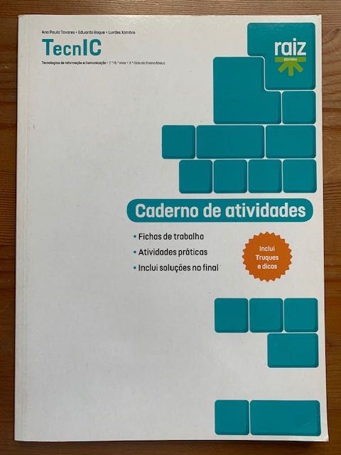 Activity Workbook - TecnIC - Information Technologies for 7th/8th Grade